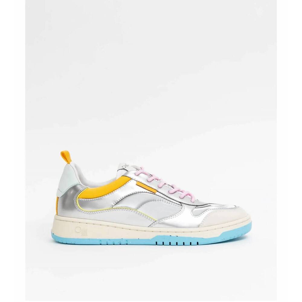 NEW ONCEPT women's porto low cut sneakers in silver flash